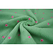 Oeko-Tex® Teddy Tela Bordado Flores Camilla Verde Oeko-Tex® Teddy Tela Bordado Flores Camilla Verde