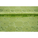 Brocado Puntos Mandala Lima Verde