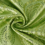 Brocado Puntos Mandala Lima Verde Brocado Puntos Mandala Lima Verde
