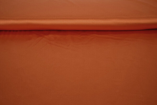 Stretch Raso Arancione Mattone Stretch Raso Arancione Mattone