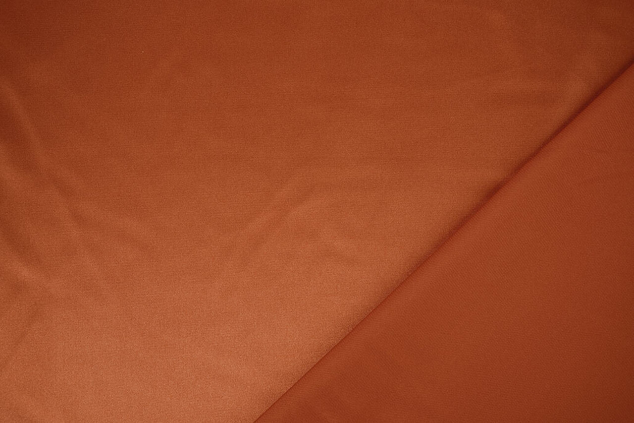 Stretch Raso Arancione Mattone Stretch Raso Arancione Mattone