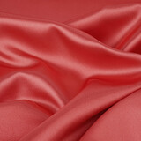 Stretch Satin Foncé Corail Stretch Satin Foncé Corail