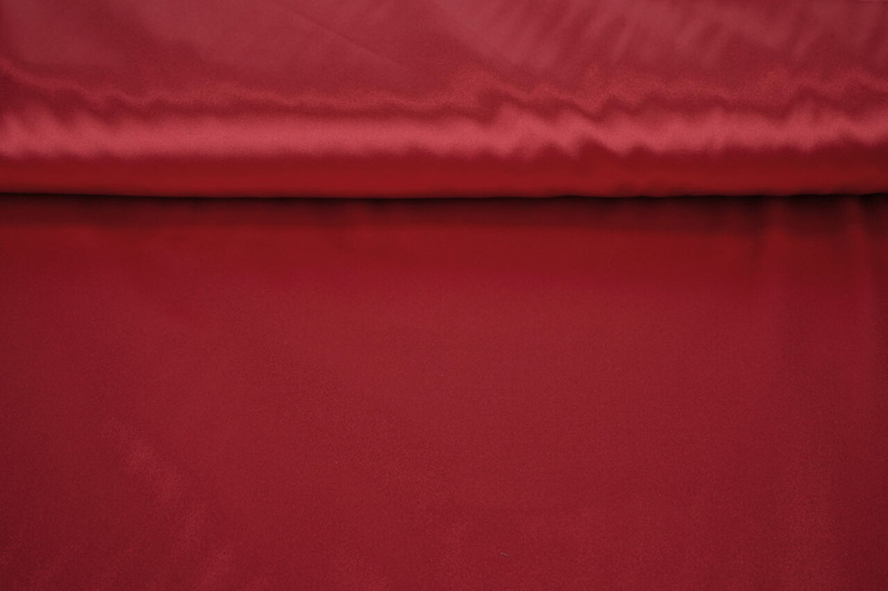 Stretch Raso Rosso Scuro Stretch Raso Rosso Scuro