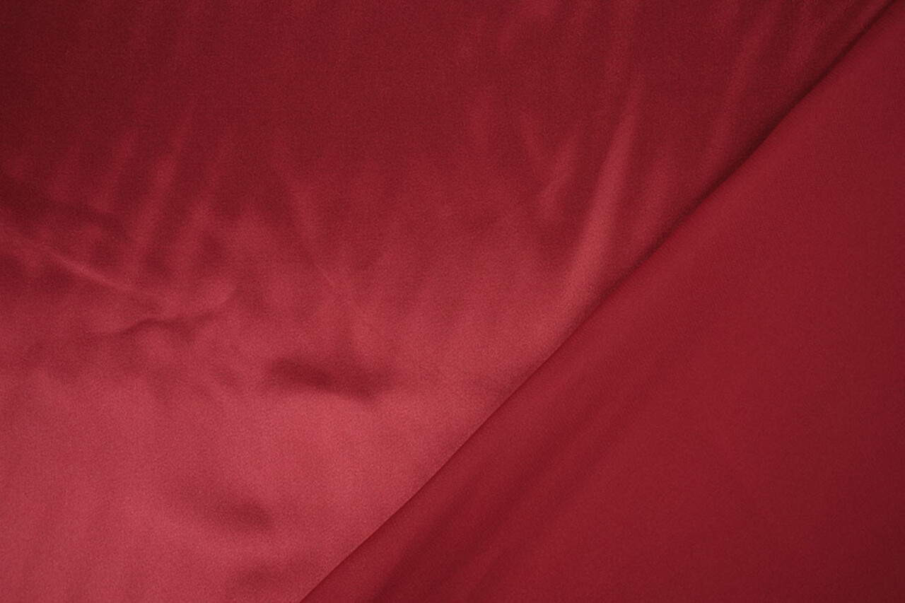 Stretch Raso Rosso Scuro Stretch Raso Rosso Scuro