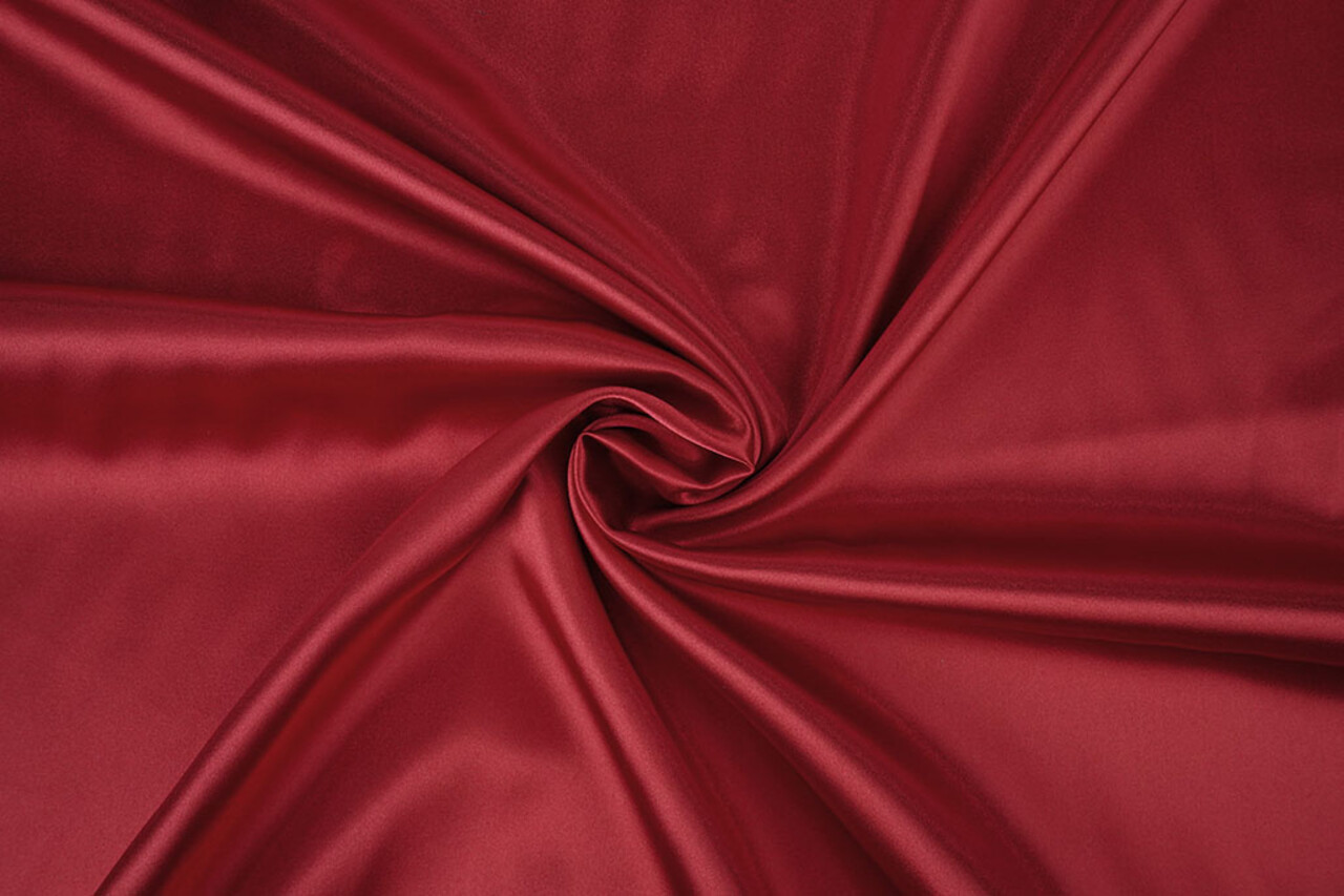 Stretch Raso Rosso Scuro Stretch Raso Rosso Scuro