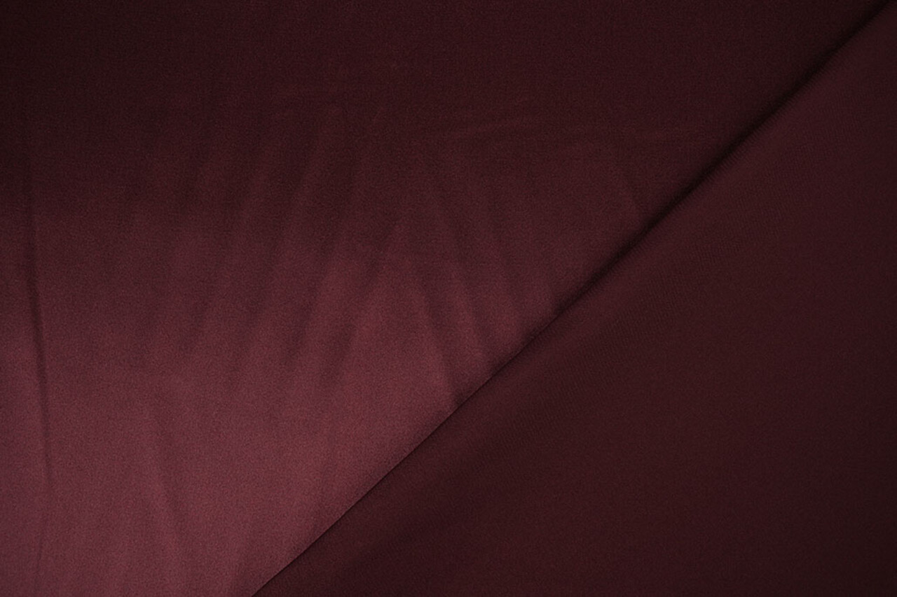 Stretch Satin Bordeaux Foncé Stretch Satin Bordeaux Foncé