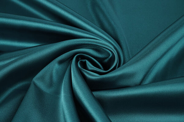Stretch Satin Foncé Vert d’Eau Stretch Satin Foncé Vert d’Eau