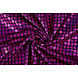Lamé Quadretti Fucsia Rosa Lamé Quadretti Fucsia Rosa
