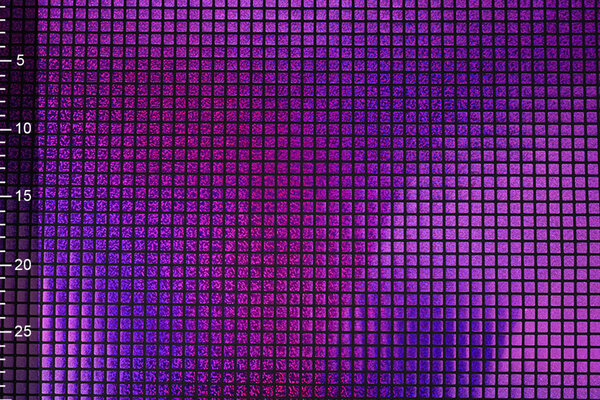 Lamé Carreaux Violet