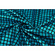 Lamé Cuadritos Aqua Lamé Cuadritos Aqua