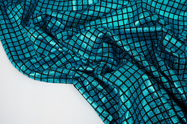 Lamé Quadretti Acqua Lamé Quadretti Acqua