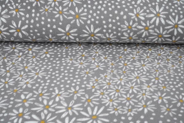 Oeko-Tex® Stampata Polare Madeliefjes Oeko-Tex® Stampata Polare Madeliefjes