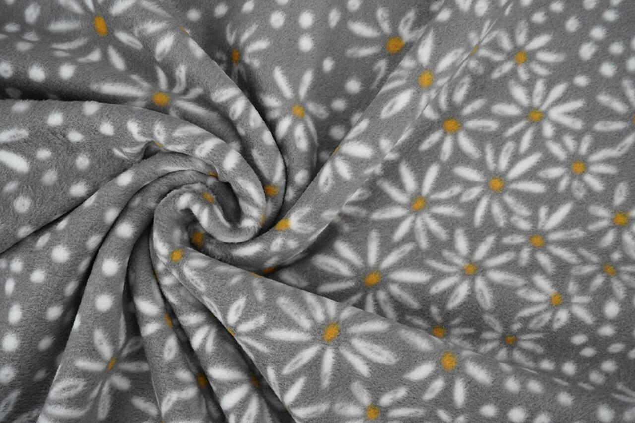 Oeko-Tex® Stampata Polare Madeliefjes Oeko-Tex® Stampata Polare Madeliefjes