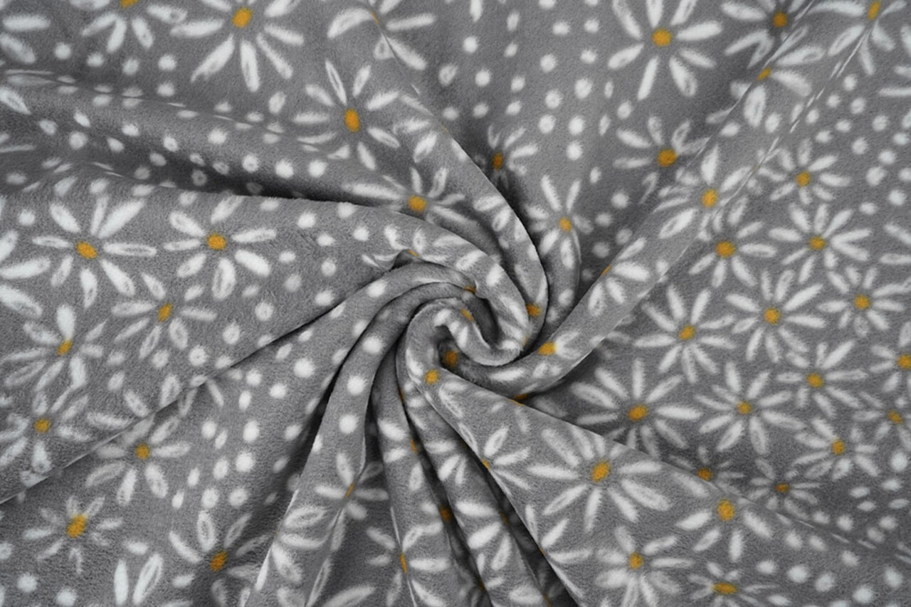 Oeko-Tex® Stampata Polare Madeliefjes Oeko-Tex® Stampata Polare Madeliefjes