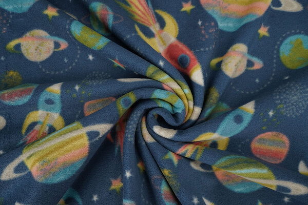 Oeko-Tex® Polaire Imprimée Raket Oeko-Tex® Polaire Imprimée Raket