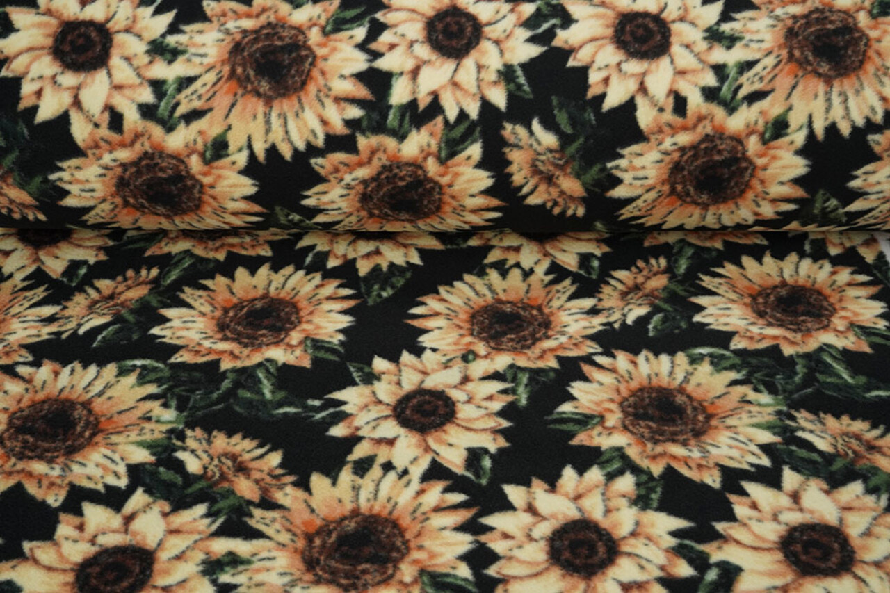 Oeko-Tex® Polaire Imprimée Zonnebloem Oeko-Tex® Polaire Imprimée Zonnebloem