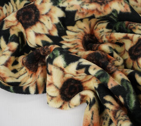 Oeko-Tex® Bedruckte Polar Sonnenblume Oeko-Tex® Bedruckte Polar Sonnenblume