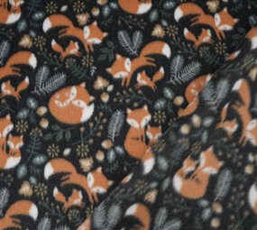 Oeko-Tex® Bedruckte Polar Füchse Oeko-Tex® Bedruckte Polar Füchse