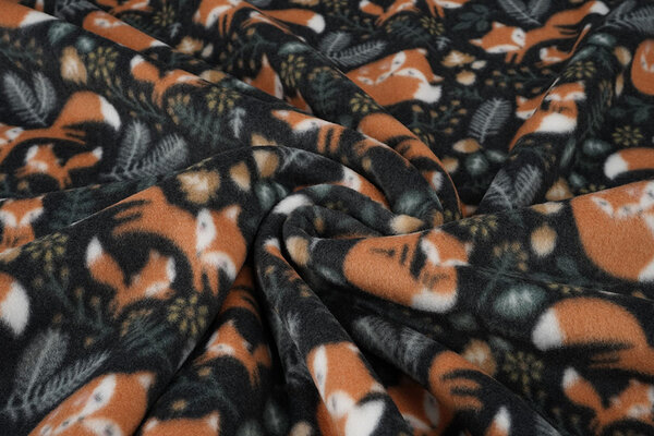 Oeko-Tex® Stampata Polare Vosjes Oeko-Tex® Stampata Polare Vosjes