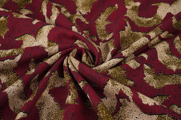 100% Viskose Augusta Bordeaux 100% Viskose Augusta Bordeaux