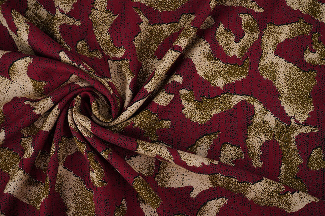 100% Viskose Augusta Bordeaux 100% Viskose Augusta Bordeaux