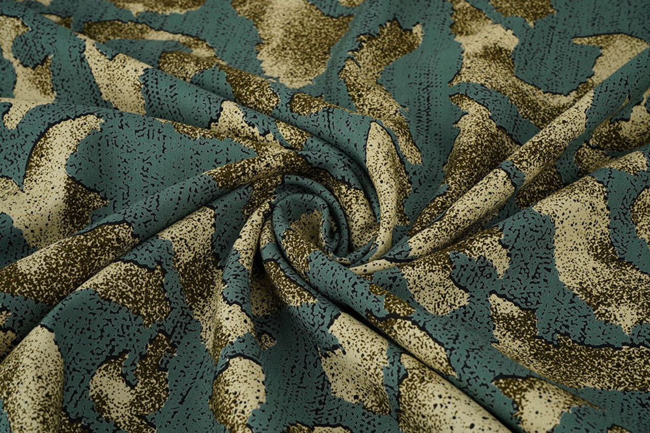 100% Viscose Augusta Zeegroen 100% Viscose Augusta Zeegroen