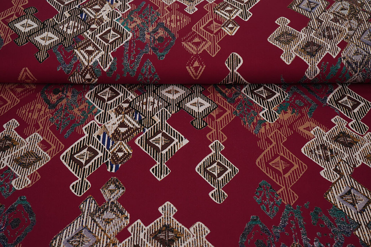 100% Viskose Leonora Bordeaux 100% Viskose Leonora Bordeaux