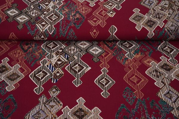 100% Viskose Leonora Bordeaux 100% Viskose Leonora Bordeaux