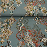 100% Viscose Leonora Grijs-Blauw 100% Viscose Leonora Grijs-Blauw