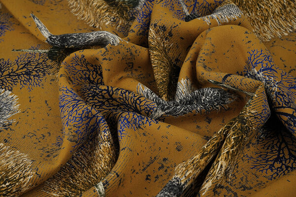 100% Viscosa Helena Ocra 100% Viscosa Helena Ocra