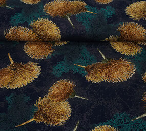 100% Viskose Helena Marineblau 100% Viskose Helena Marineblau