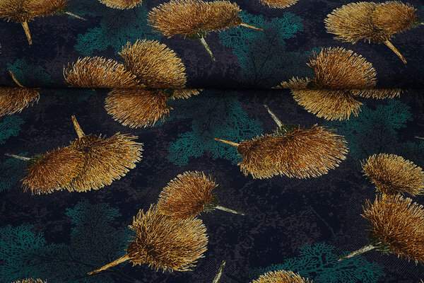 100% Viscose Helena Marine Blauw 100% Viscose Helena Marine Blauw