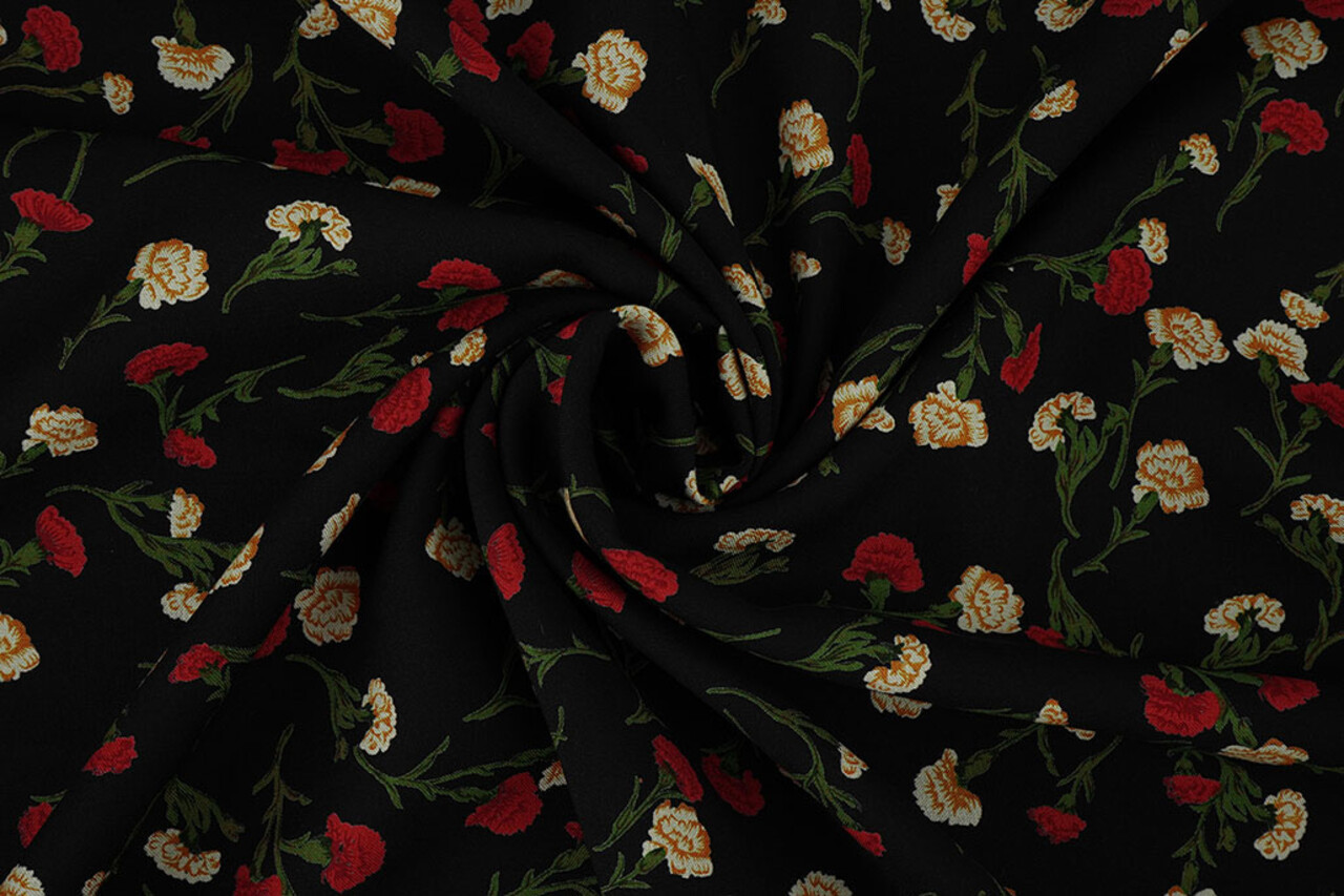 100% Viscose Dorothea Black 100% Viscose Dorothea Black