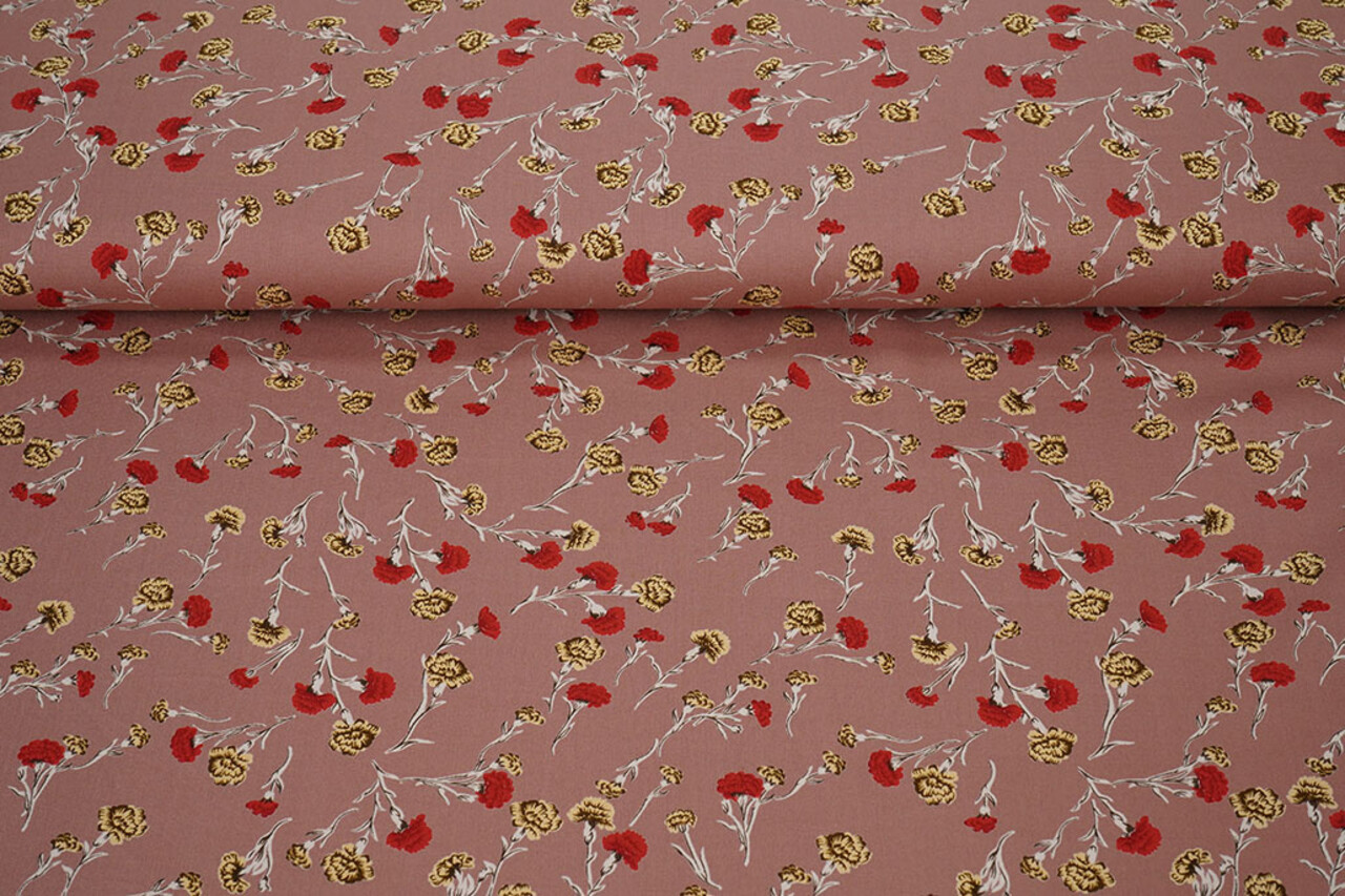 100% Viskose Dorothea Puderrosa 100% Viskose Dorothea Puderrosa