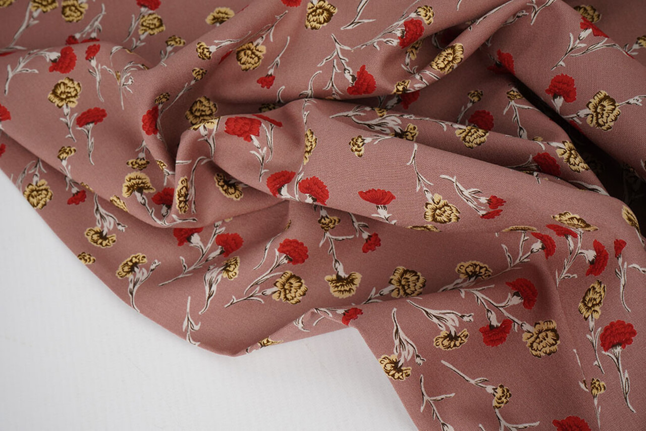 100% Viskose Dorothea Puderrosa 100% Viskose Dorothea Puderrosa