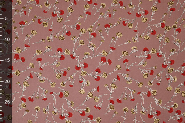 100% Viskose Dorothea Puderrosa 100% Viskose Dorothea Puderrosa