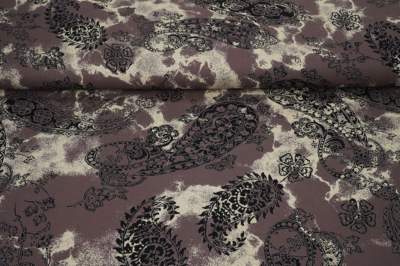 100% Viscose Frederique Mauve 100% Viscose Frederique Mauve