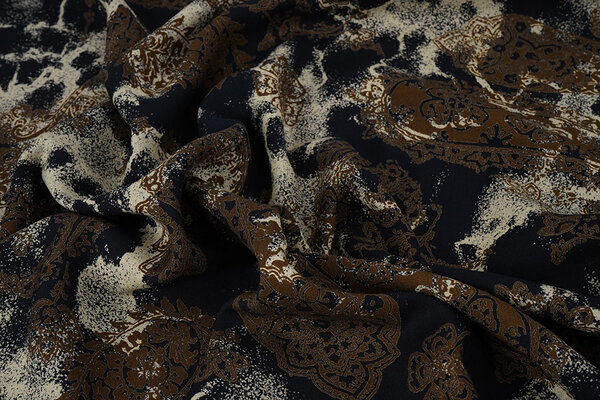 100% Viskose Frederique Dunkel Marineblau 100% Viskose Frederique Dunkel Marineblau