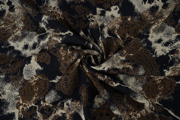 100 % Viscose Frederique Foncé Bleu Marine 100 % Viscose Frederique Foncé Bleu Marine