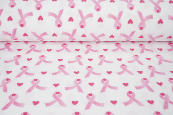 Oeko-Tex®  Estampada Polar Strikjes Rosa