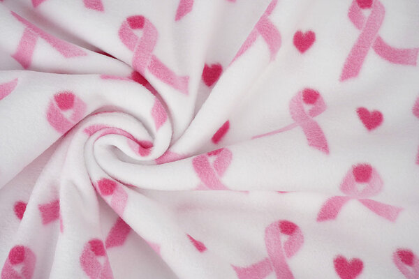 Oeko-Tex® Stampata Polare Strikjes Rosa Oeko-Tex® Stampata Polare Strikjes Rosa