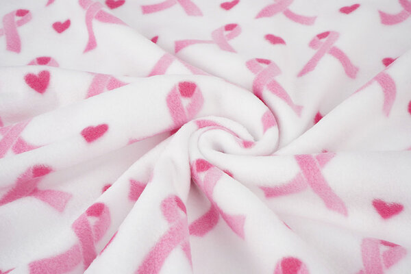 Oeko-Tex® Polaire Imprimée Strikjes Rose Oeko-Tex® Polaire Imprimée Strikjes Rose