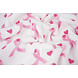 Oeko-Tex® Polaire Imprimée Strikjes Rose Oeko-Tex® Polaire Imprimée Strikjes Rose