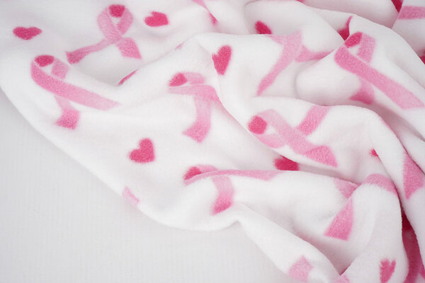 Oeko-Tex® Polaire Imprimée Strikjes Rose Oeko-Tex® Polaire Imprimée Strikjes Rose