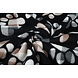 Oeko-Tex® Stampata Polare Hondenpoot Nero Oeko-Tex® Stampata Polare Hondenpoot Nero