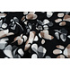 Oeko-Tex® Stampata Polare Hondenpoot Nero Oeko-Tex® Stampata Polare Hondenpoot Nero