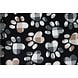 Oeko-Tex® Estampada Polar Hondenpoot Negro Oeko-Tex® Estampada Polar Hondenpoot Negro