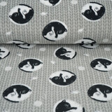 Oeko-Tex®  Estampada Polar Cats