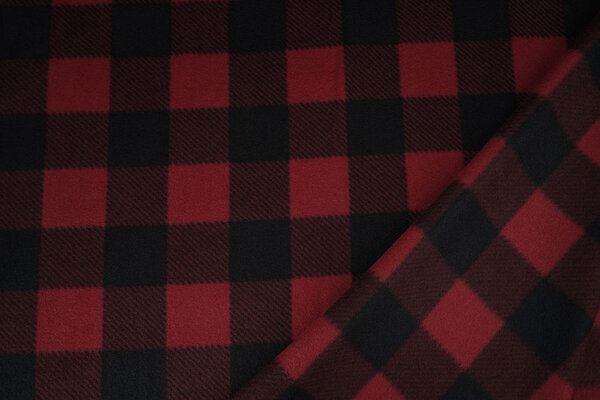 Oeko-Tex® Estampada Polar Geblokt Negro - Rojo Oeko-Tex® Estampada Polar Geblokt Negro - Rojo
