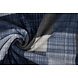 Oeko-Tex® Polaire Imprimée à Carreaux Bleu Oeko-Tex® Polaire Imprimée à Carreaux Bleu